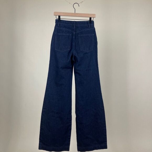 GRLFRND Camille NWT wide leg Flared Jeans in Beverly Hills size 24 - Picture 8 of 13